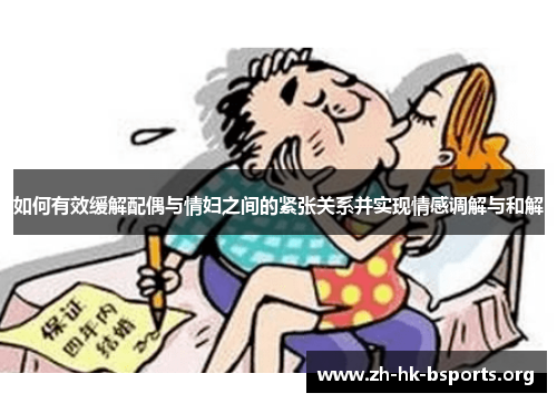 如何有效缓解配偶与情妇之间的紧张关系并实现情感调解与和解