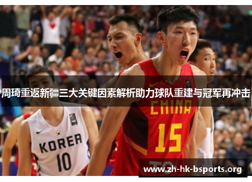 周琦重返新疆三大关键因素解析助力球队重建与冠军再冲击 周琦重返新疆三大关键因素解析助力球队重建与冠军再冲击